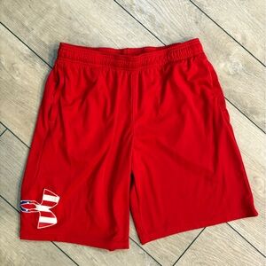 Under Armour Kids Red Shorts